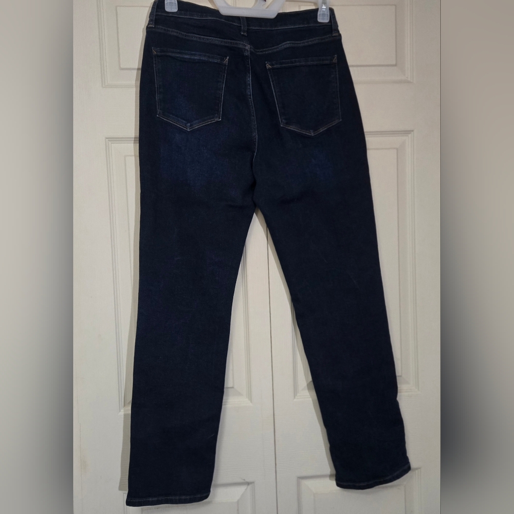 a.n.a, Womems Blue Jeans, High Rise with Classic Indigo - Picture 5 of 6